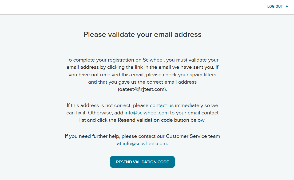 I'm trying to validate my email but it's sending me in a loop.png
